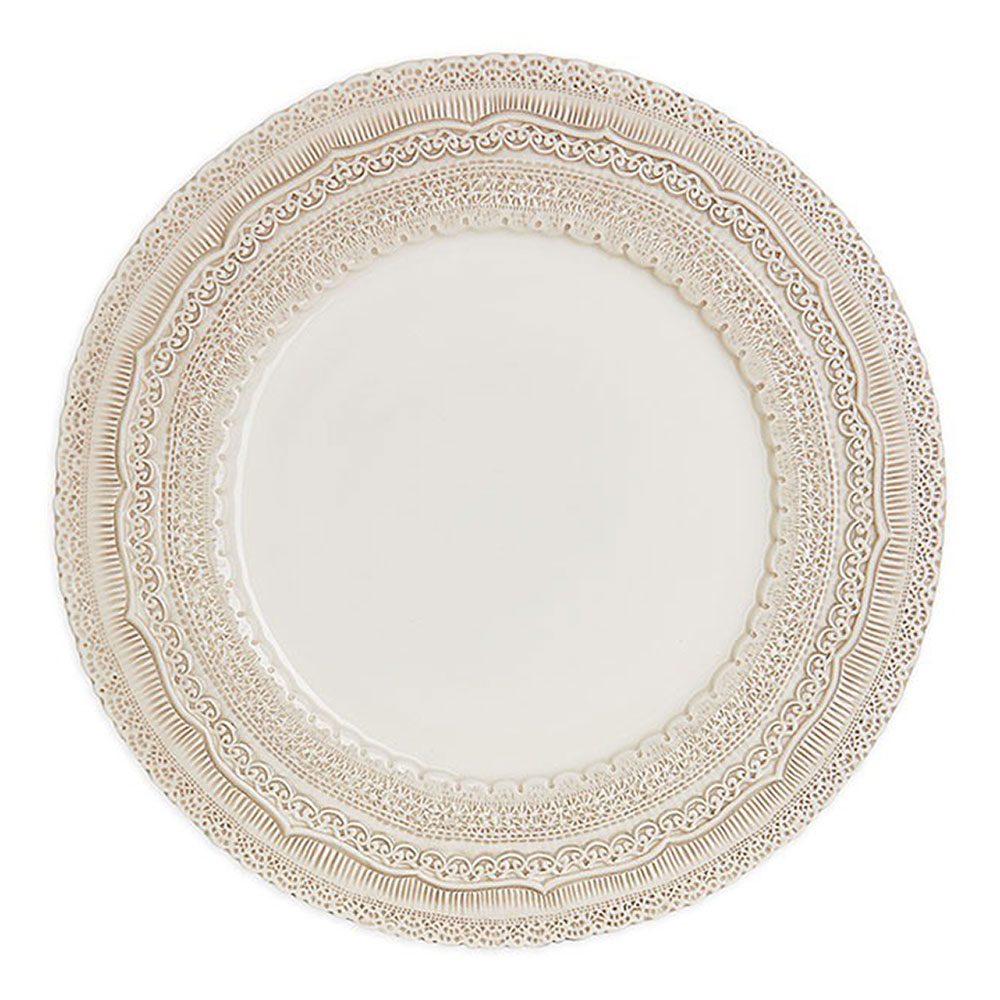 Vintage Lace Charger Plate