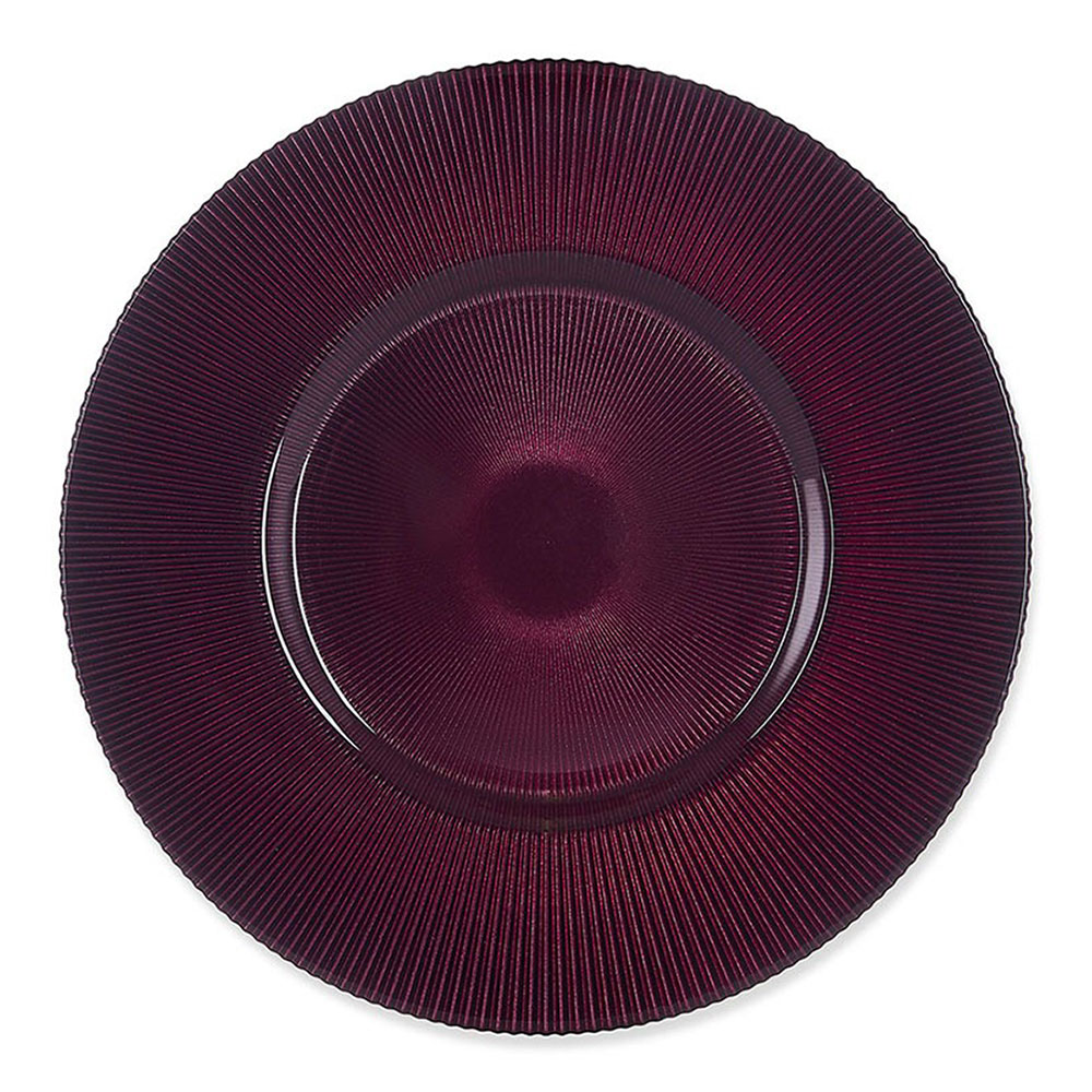 Margaux Glass Charger Plate