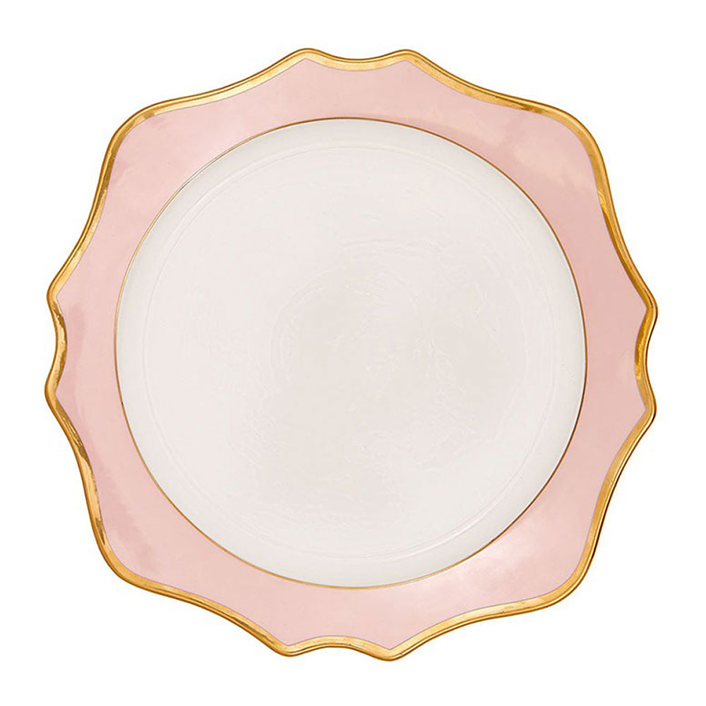 Etoile Blush & Gold Charger Plate