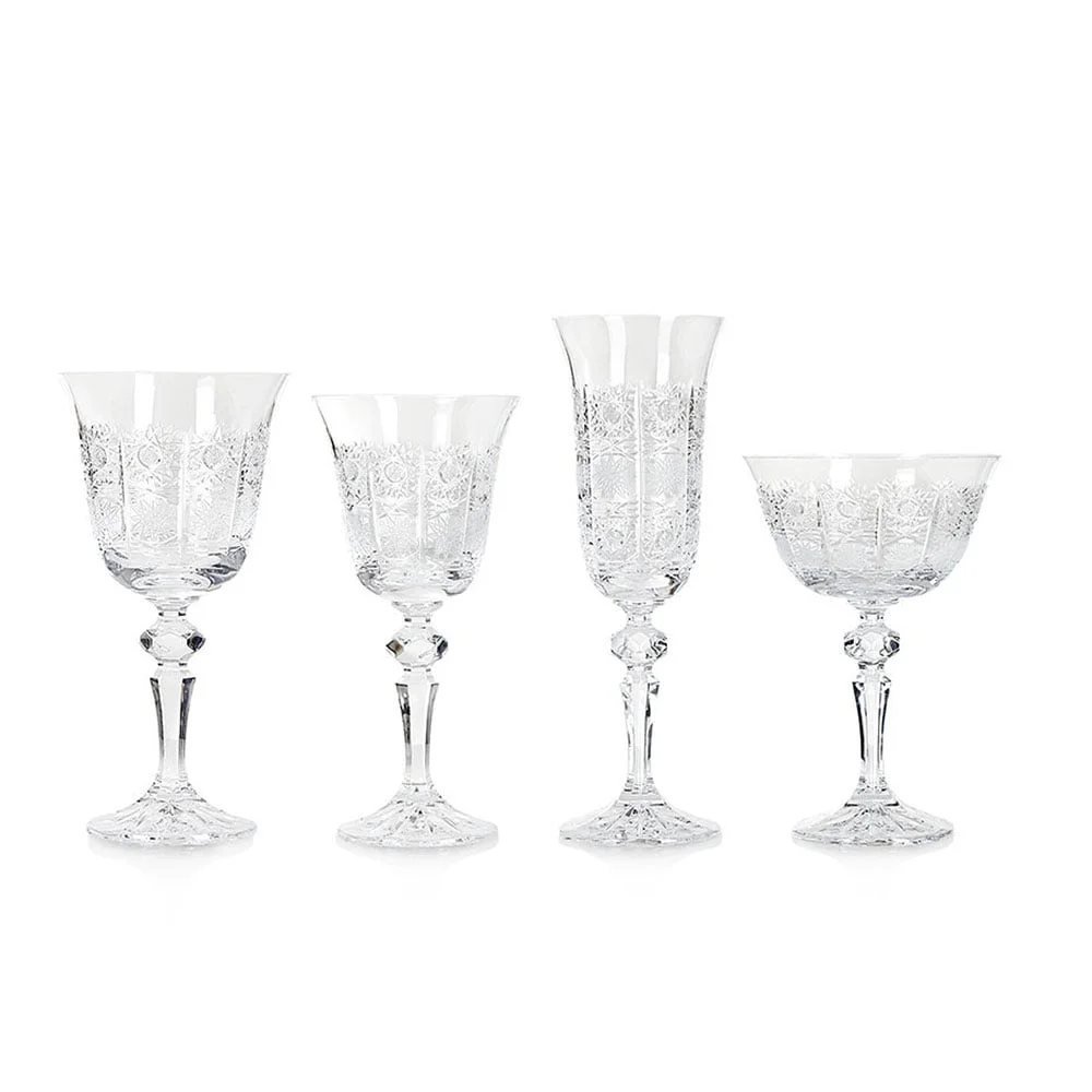 Fiori Crystal Glasses