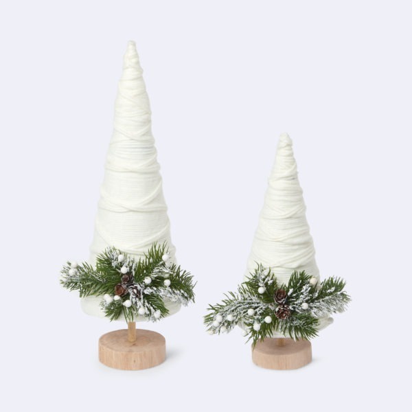 Duchess and Butler Christmas tree table decorations
