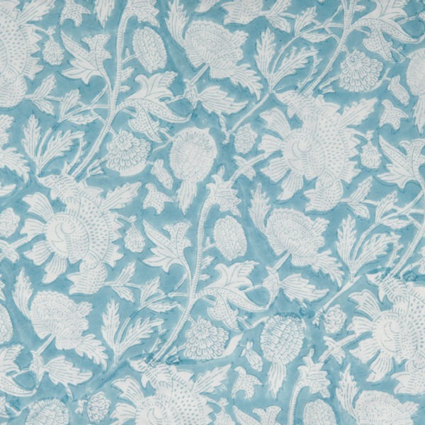 Duchess and Butler India tablecloth in light blue