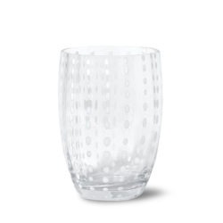 Duchess and Butler single white Perle glasses