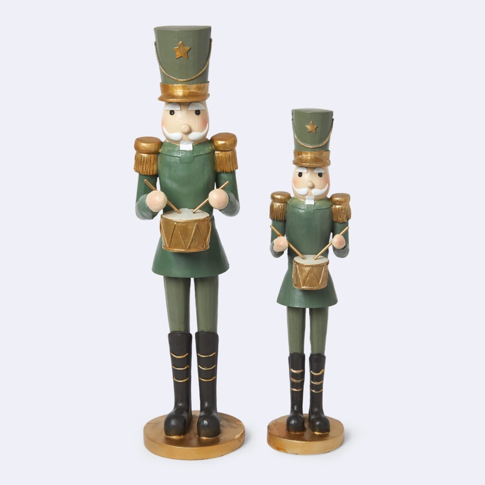 Duchess and Butler pair of Christmas toy soldiers